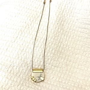 Madewell adjustable length necklace.